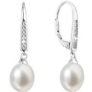 EVOLUTION GROUP 21059.1 White Genuine Pearl AAA 8-9mm (Ag925/1000, 1,5g) - Earrings