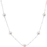 EVOLUTION GROUP 22015.1 Genuine Pearl AAA 7-8mm (Ag925/1000, 2,4g) - Necklace