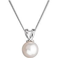 EVOLUTION GROUP 22032.1 biela pravá perla AAA 9 – 10 mm (Ag 925/1000, 3,5 g) - Náhrdelník