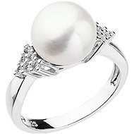 EVOLUTION GROUP 25002.1 White Genuine Pearl AA 8.5-9.5mm (Ag925/1000, 2,0g) - size 54 - Ring