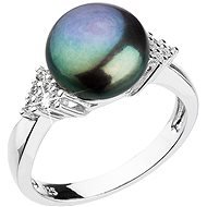 EVOLUTION GROUP 25002.3 Peacock Genuine Pearl AA 8-9mm (Ag925/1000, 2.5g) - size 56 - Ring