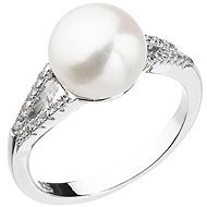 EVOLUTION GROUP 25003.1 White Genuine Pearl AA 8-9mm (Ag925/1000, 2,5g) - size 56 - Ring