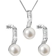 EVOLUTION GROUP 29019.1 Genuine Pearl AAA 7-8mm (Ag925/1000, 4,0g) - Jewellery Gift Set