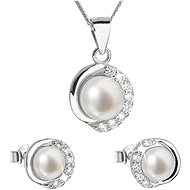 EVOLUTION GROUP 29022.1 Genuine Pearl AAA 5 and 7mm (Ag925/1000, 3,5g) - Jewellery Gift Set
