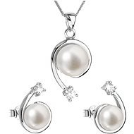 EVOLUTION GROUP 29031.1 Genuine Pearl AAA 8-9mm and 6-7mm (Ag925/1000, 5,0g) - Jewellery Gift Set