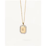 PDPAOLA Necklace Fish gold CO01-343-U (Ag925/1000, 2,4g) - Necklace