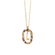 PDPAOLA Letter L CO01-271-U (Ag925/1000, 2,5g) - Necklace