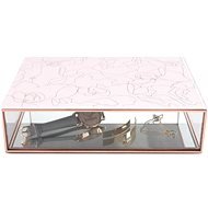 STACKERS Pink Floral Classic Trinket Boxes 75362 - Jewellery Box