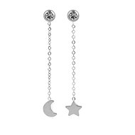 VUCH Earrings Infinity Silver - Earrings