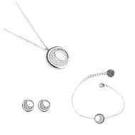 VUCH Trio of Silver Moon - Jewellery Gift Set