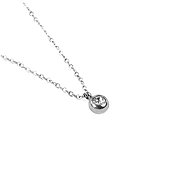 VUCH Necklace Gem Silver - Necklace