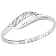 EVOLUTION GROUP 85006.1 White Gold with Diamonds (Au585/1000, 1.20g) - Ring