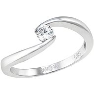 EVOLUTION GROUP 85009.1 White Gold with Diamonds (Au585/1000, 1,67g), size 54 - Ring