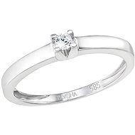 EVOLUTION GROUP 85012.1 White Gold with Diamonds (Au585/1000, 1.13g), size 48 - Ring