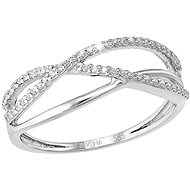 EVOLUTION GROUP 85017.1 White Gold with Diamonds (Au585/1000, 1.18g), size 52 - Ring