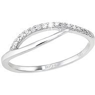EVOLUTION GROUP 85022.1 White Gold with Diamonds (Au585/1000, 0.83g), size 48 - Ring