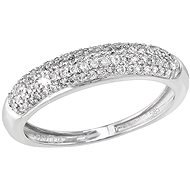 EVOLUTION GROUP 85025.1 White Gold with Diamonds (Au585/1000, 1,35g), size 47 - Ring