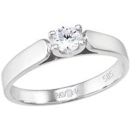 EVOLUTION GROUP 85027.1 White Gold with Diamonds (Au585/1000, 1.80g), size 56 - Ring