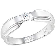 EVOLUTION GROUP 85029.1 White Gold with Diamonds (Au585/1000, 2.80g), size 55 - Ring