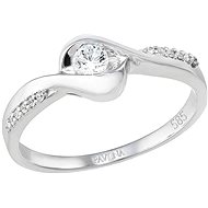 EVOLUTION GROUP 85030.1 White Gold with Diamonds (Au585/1000, 2.13g), size 54 - Ring