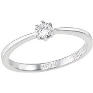 EVOLUTION GROUP 85033.1 White Gold with Diamonds (Au585/1000, 1.25g), size 53 - Ring