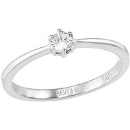 EVOLUTION GROUP 85033.1 White Gold with Diamonds (Au585/1000, 1.34g), size 58 - Ring