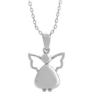 JSB Bijoux Silver necklace chubby angel without crystals (925/1000 Silver) - Necklace
