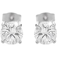 JSB Bijoux Silver Earrings Zircones larger 92400420cr (Ag 925/1000; 0,93 g) - Earrings