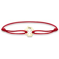 DOLCZE Quatrefoil Red 430008 (Au 585/1000, 0,55g) - Bracelet