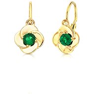 DOLCZE Little Green 110100 (Au585/1000, 1,03g) - Náušnice