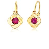 DOLCZE Little Red 110102 (Au 585/1000, 1,03g) - Earrings