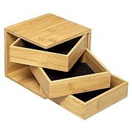 5FIVE Bamboo jewellery box with drawers - Jewellery Box