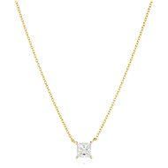 SIF JAKOBS Ellera Quadrato necklace SJ-N42279-CZ-YG (Ag 925/1000, 2,8 g) - Necklace