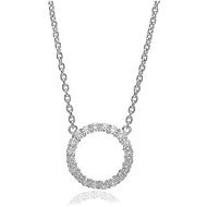 SIF JAKOBS Biella Grande necklace SJ-C338(1)-CZ (Ag 925/1000, 4,4 g) - Necklace