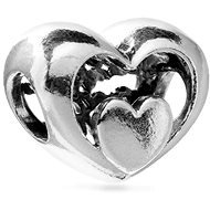 PANDORA Děrované srdce s nápisem 792512C00 - Charm