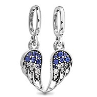 PANDORA model 792821C01 Pendant Sparkling detachable Angel Wings - Charm