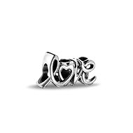 PANDORA model 793055C00 Charm with "Love" inscription (Ag 925/1000, 1.84g) - Bead (Charm)