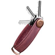 ORBITKEY Key Organiser 2.0 Crazy Horse Seasonal Colours - Mulled Wine - Keychain