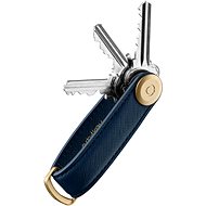 ORBITKEY Key Organiser 2.0 Saffiano - Oxford Navy - Keychain
