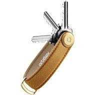 ORBITKEY Key Organiser 2.0 Waxed Canvas - Golden Sand - Keychain
