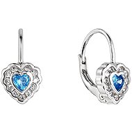 EVOLUTION GROUP 11473.3 aqua zircon (AG 925/1000, 1 g) - Earrings
