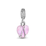 PANDORA ME/ Moments 793202C01 Mama Opalescent Heart Pendant (Ag925/1000, 1.23g) - Charm