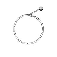 FURIOSA Paperclip Vibe bracelet silver - Bracelet