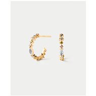 PDPAOLA Gold plated earrings Small Lotus AR01-C77-U (Ag 925/1000, 1,57 g) - Earrings