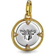 PANDORA Moments 763417C01 Medallion Bee (Ag925/1000, 1.99g) - Charm