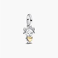 PANDORA Moments 763601C00 Happy Girl Charm (Ag925/1000, 1.4g) - Charm