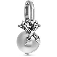 PANDORA Moments 793687C01 Mini Pendant Pearl and Arrows (Ag925/1000, 1g) - Charm