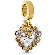 PANDORA 763765C01 Double Pendant Sparkling Heart (Ag925/1000, 2.3g) - Charm