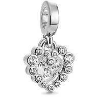PANDORA 793765C01 Double Pendant Sparkling Heart (Ag925/1000, 2.4g) - Charm