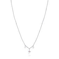 LUCA BARRA Girls steel necklace with ballerina - Necklace